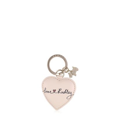 Pale pink 'Love Radley' keyring